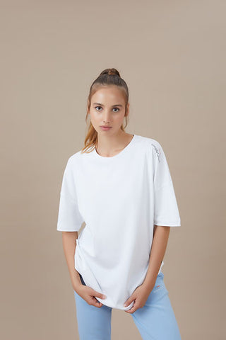 Qsimple  Relaxed Boyfriend Tee