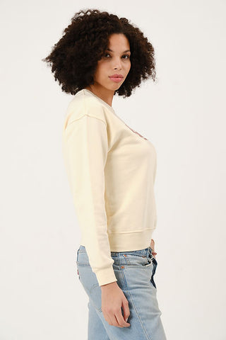 Qsimple Be Organic Butter Sweatshirt 100 % økologisk bomuld