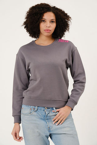 Qsimple Organic Freak Grey Sweatshirt