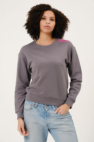 Qsimple Organic Freak Grey Sweatshirt