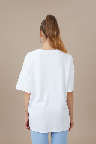 Qsimple Relaxed Boyfriend Tee