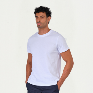 Slim Fit Bisiklet Yaka Organik T-shirt